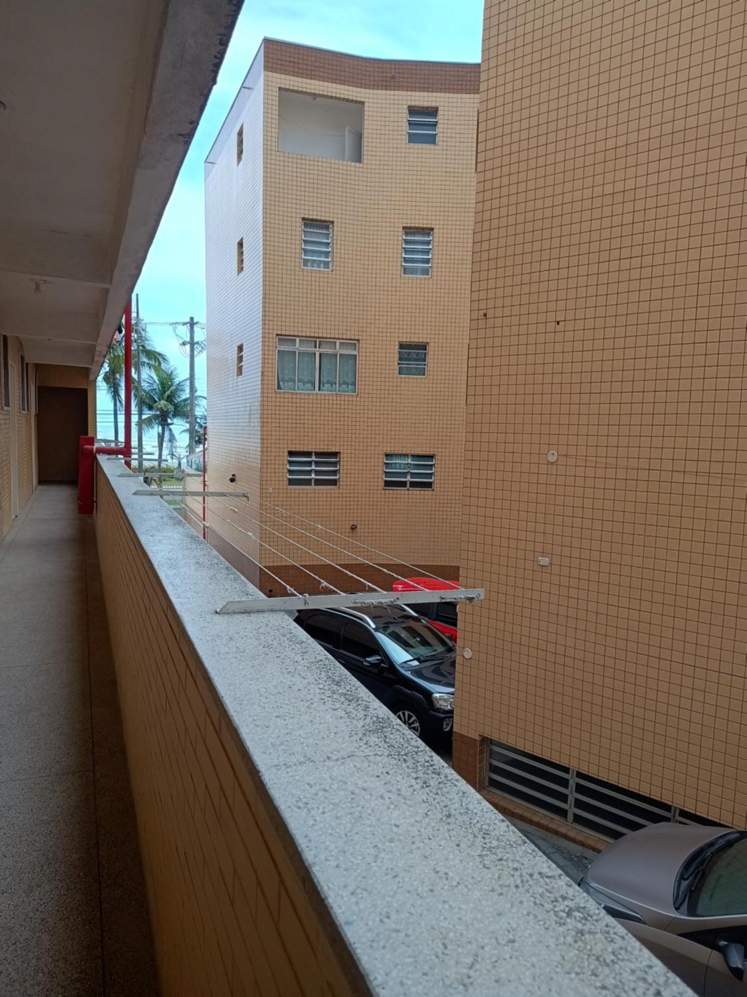 Kitnet Frente Pro Mar Em Vila Caicara, Portaria 24 Hs E Wifi Praia Grande  Luaran gambar